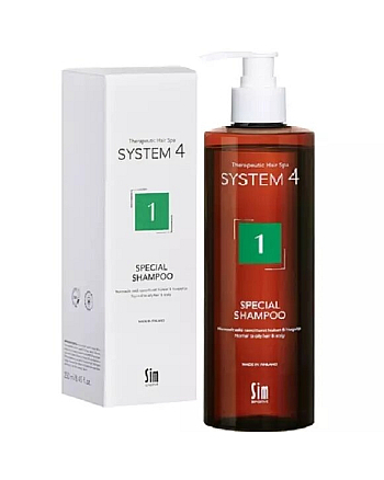 Sim Sensitive System 4 - Терапевтический шампунь №1 для нормальной и жирной кожи головы 500 мл - hairs-russia.ru